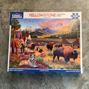 White Mountain Puzzle, Yellowstone National Park, 1000 pieces